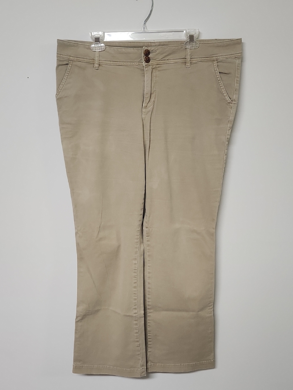 Maurices Kahki Straight-Leg Pants